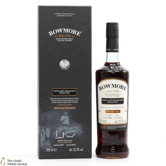 Bowmore - Manager's Selection - 1997 Distillery Exclusive 2019