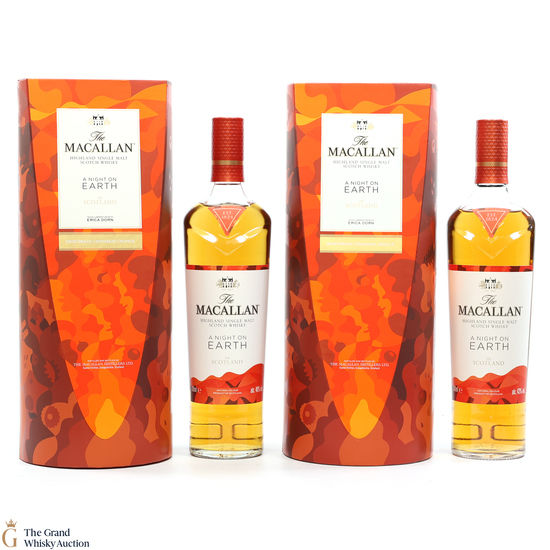 Macallan - A Night on Earth in Scotland (2 x 70cl) 40% and 43% 2022