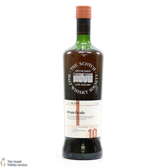 Glen Moray - 10 Year Old SMWS 35.209 Dram Fatale