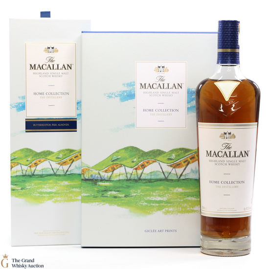 Macallan - Home Collection - The Distillery (1x70cl) & Giclee Art Prints