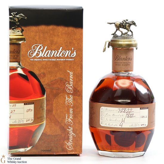 Blanton's - Straight From The Barrel - Cask Strength (64.6% ABV)
