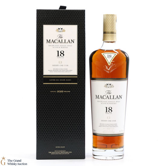 Macallan - 18 Year Old Sherry Oak (2022)