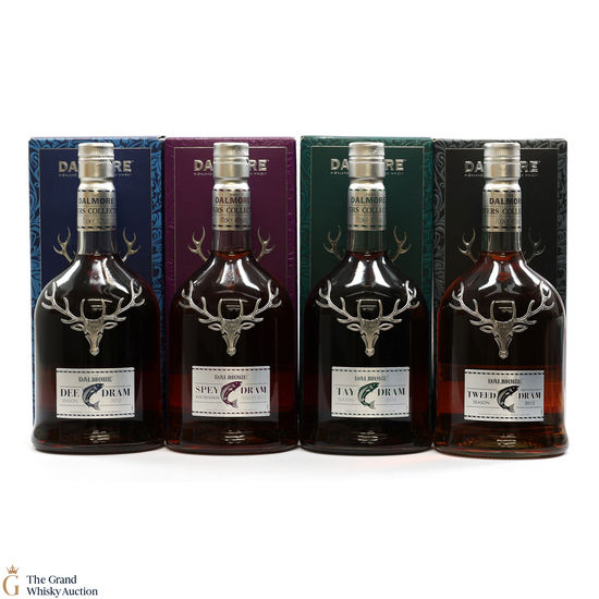 Dalmore - Rivers Collection - Spey, Tweed, Dee & Tay 2012 (4 x 70cl)