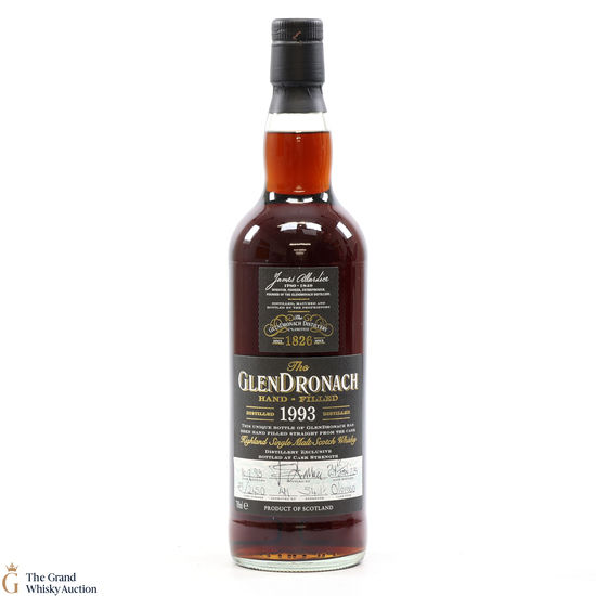 Glendronach - 29 Year Old 1993 Hand Filled Cask Strength Oloroso #2450