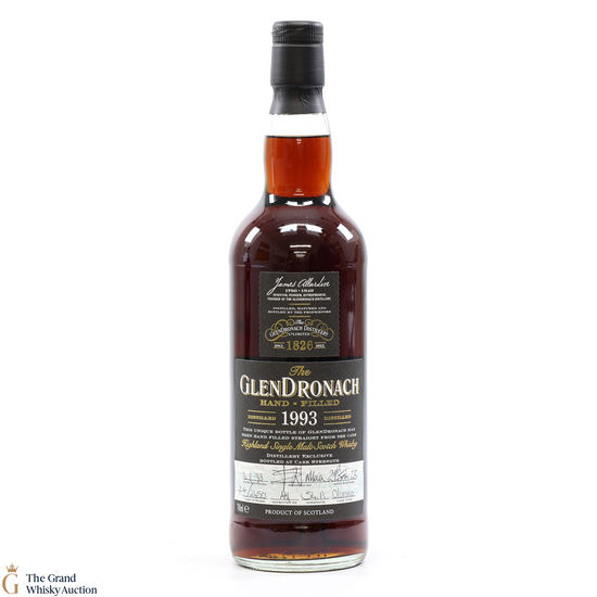 Glendronach - 29 Year Old 1993 Hand Filled Cask Strength Oloroso #2450