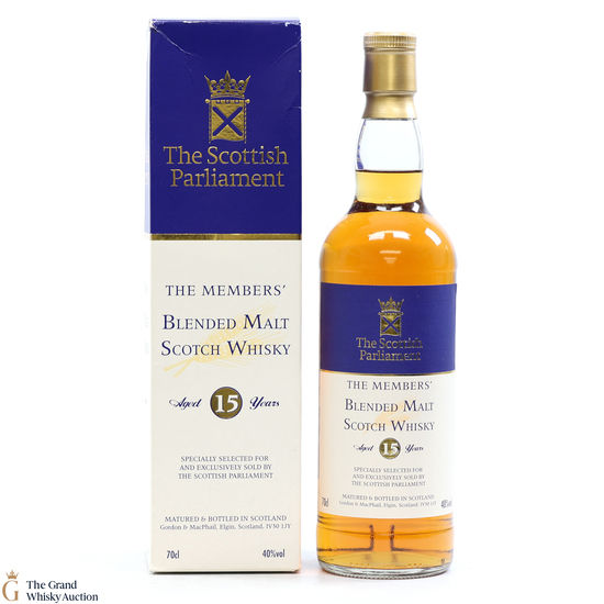 Scottish Parliament - 15 Year Old The Member's Blend