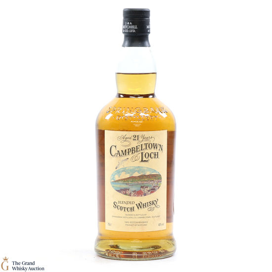 Campbeltown Loch - 21 Year Old Blended Whisky J&A Mitchel
