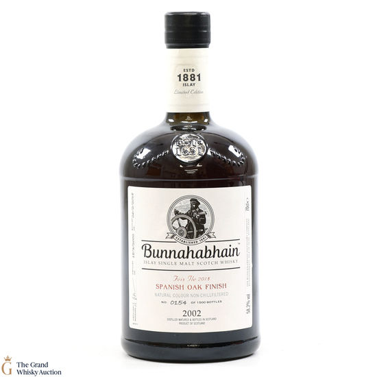 Bunnahabhain - 2002 Spanish Oak Finish - Fèis Ìle 2018