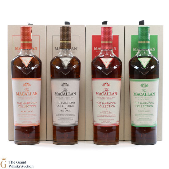 Macallan - The Harmony Collection - Harmony I & II (4 x 70cl)