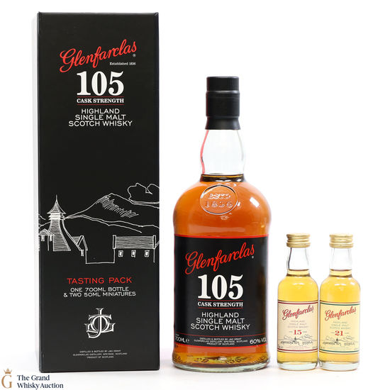 Glenfarclas - 105 Tasting Pack - 70cl + 2x5cl