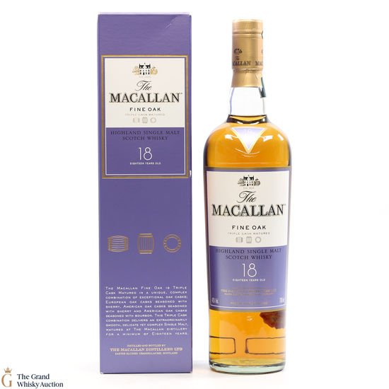 Macallan - 18 Year Old - Triple Cask 2018 (Fine Oak)