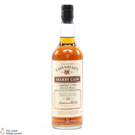Hazelburn - 13 Year Old 2009 - Sherry Cask - Cadenhead's