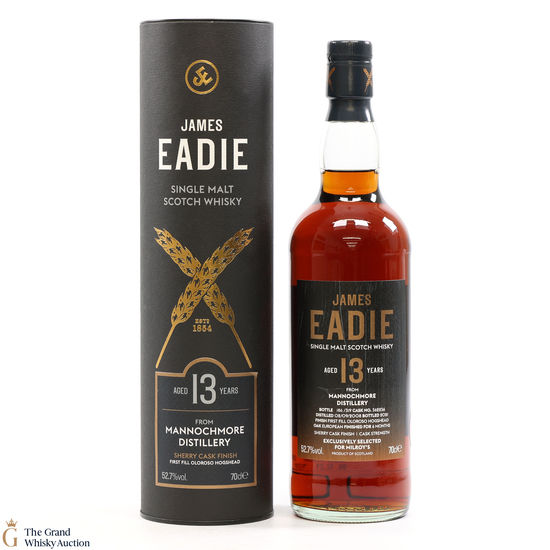 Mannochmore - 13 Year Old 2008 Sherry Finish - James Eadie 