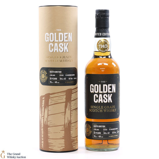 North British - 30 Year Old 1991 #CG002 - Golden Cask