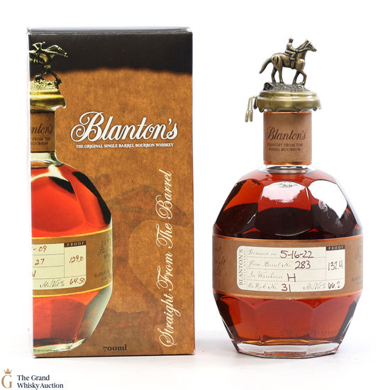 Blanton's - Straight From The Barrel - Cask Strength (66.2% ABV)