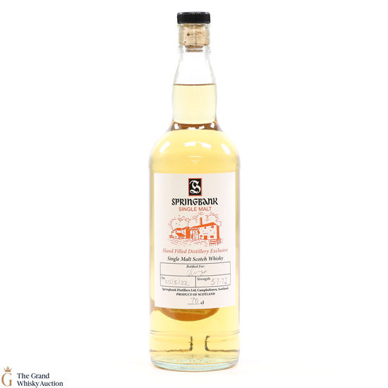 Springbank - 2022 Handfilled Distillery Exclusive 57.7%