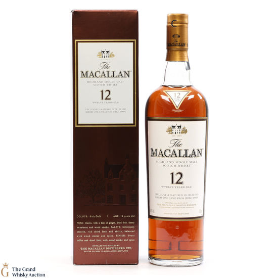 Macallan - 12 Year Old - Sherry Oak