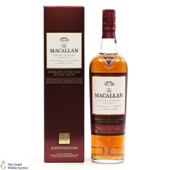 Macallan - The 1824 Collection - Whisky Maker's Edition