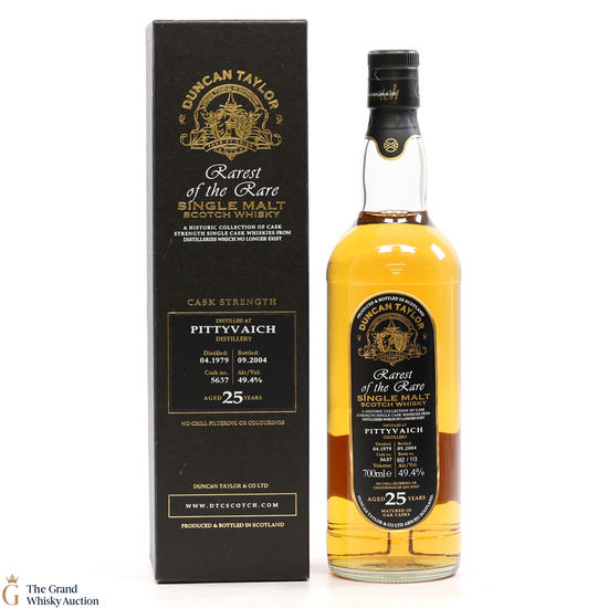 Pittyvaich - 25 Year Old 1979 - Duncan Taylor Rarest of the Rare