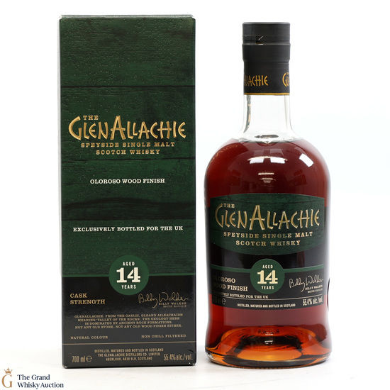 GlenAllachie - 14 Year Old - Oloroso Finish - UK Exclusive