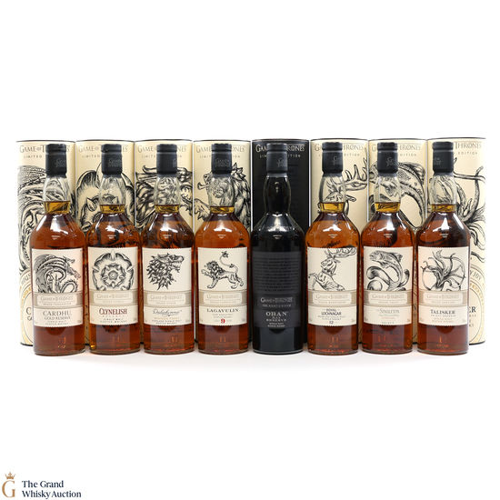 Game of Thrones - Limited Editions - 8 x 70cl