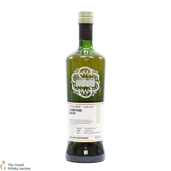 Glen Scotia - 15 Year Old -  SMWS 93.127 - C-Town Funk You Up!