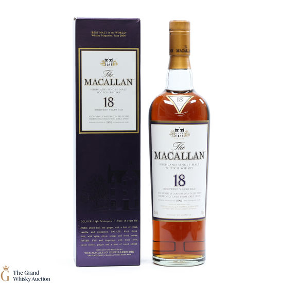 Macallan - 18 Year Old - 1991