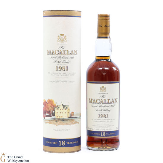 Macallan - 18 Years Old - 1981 75cl