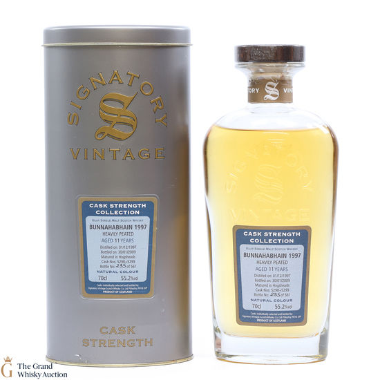 Bunnahabhain - 11 Year Old 1997 - Signatory - Cask Strength