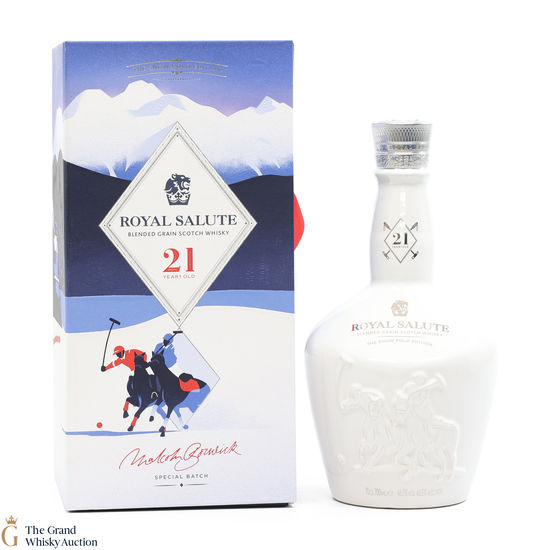 Chivas - 21 Year Old -  Royal Salute - Snow Polo Edition 