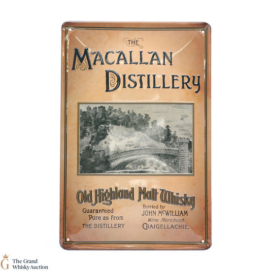 Macallan - Metal Wall Picture