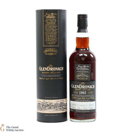 Glendronach - 29 Year Old 1993 Hand Filled Cask Strength Oloroso #2450