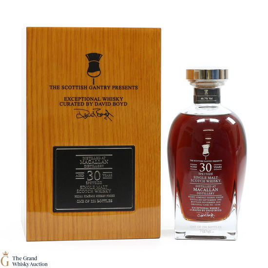 Macallan - 30 Year Old 1990 Scottish Gantry - PX Sherry Cask Finish
