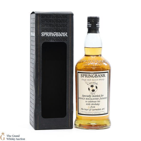 Springbank - Carradale AFC - Private Bottling