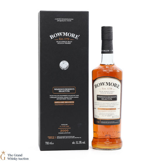 Bowmore - 17 Year Old Warehousemen's Selection Distillery Exclusive