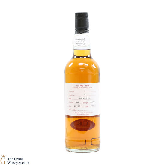 Longrow - 7 Year Old Fresh Sherry 2015 Duty Paid Sample 