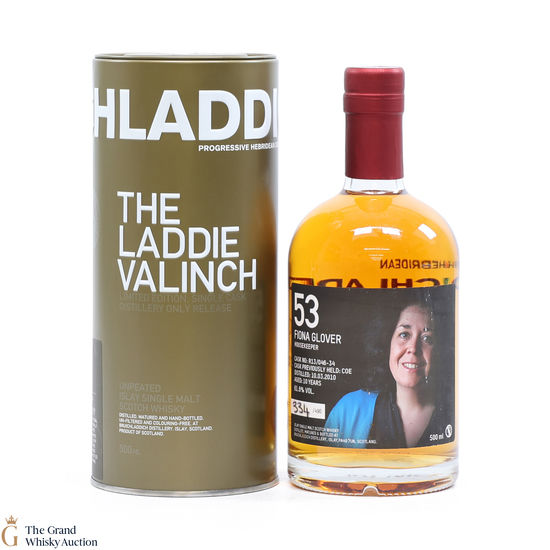 Bruichladdich - 10 Year Old - Valinch 53 - Fiona Glover (50cl)