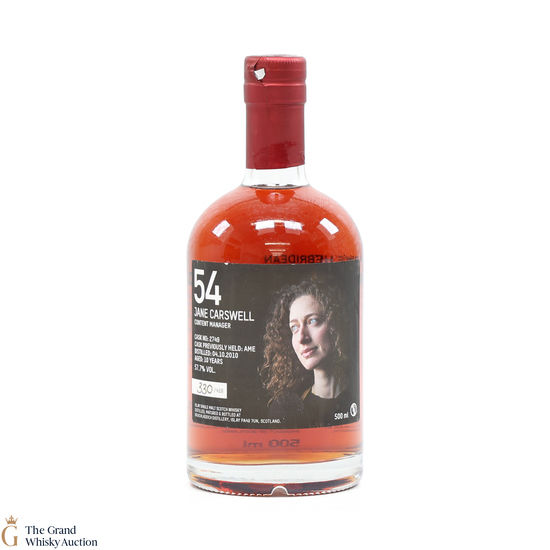 Bruichladdich - 10 Year Old - Valinch 54 - Jane Carswell (50cl)