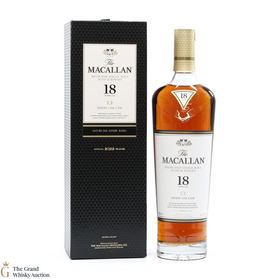 Macallan - 18 Year Old Sherry Oak (2022)