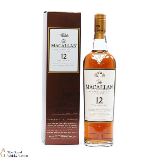 Macallan - 12 Year Old - Sherry Oak