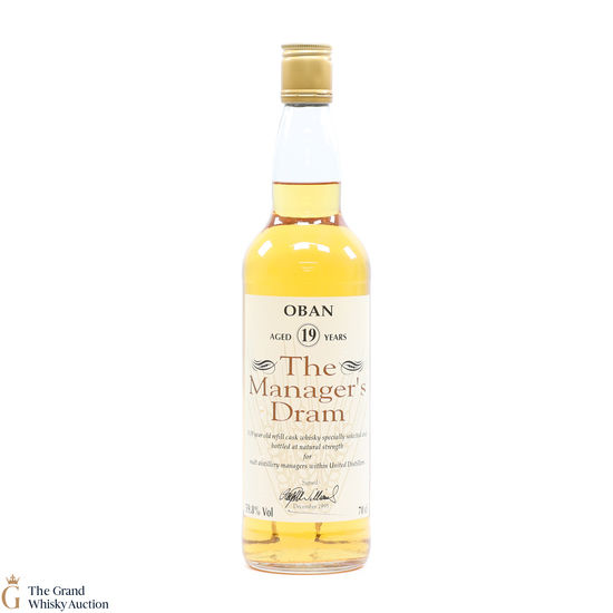 Oban - 19 Year Old - 1995 Managers Dram