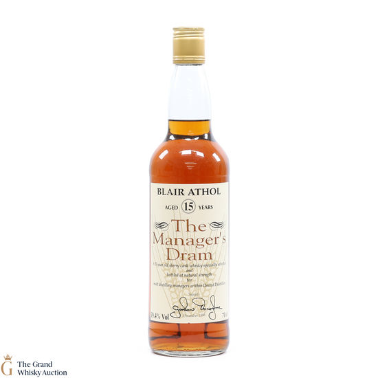 Blair Athol - 15 Year Old - Manager's Dram