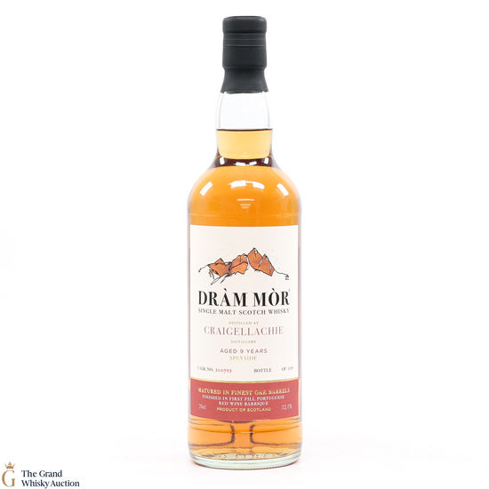 Craigellachie - 9 Year Old Dram Mor Red Wine Barrique Finish #300593