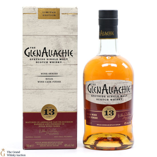 GlenAllachie - 13 Year Old - Rioja Wine Cask Finish