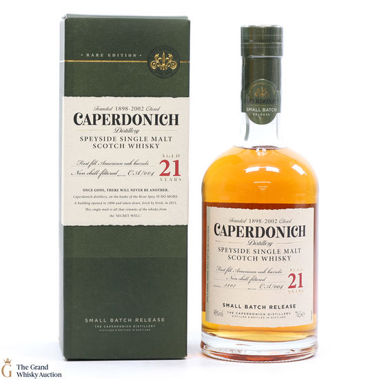 Caperdonich - 21 Year Old - Small Batch Release - Rare Edition