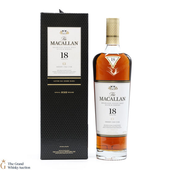 Macallan - 18 Year Old Sherry Oak (2022)