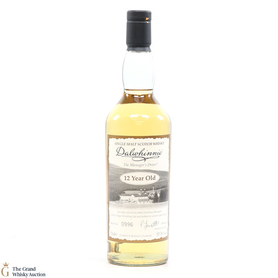Dalwhinnie - 12 Year Old - Manager's Dram 2009