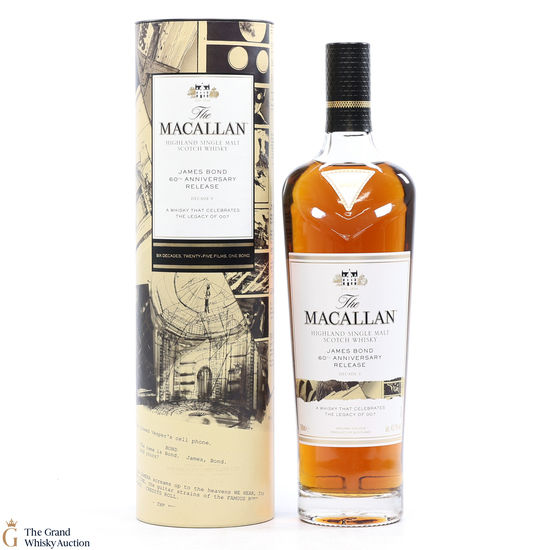 Macallan - James Bond 60th Anniversary - Decade V