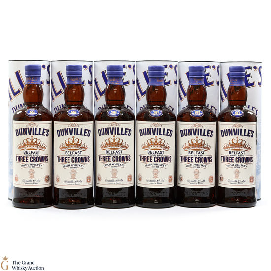 Dunville's - Three Crowns-  Vintage Blend (6 x 70cl)