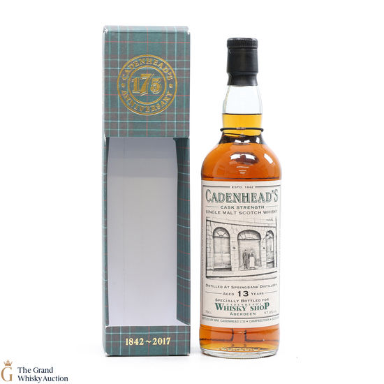 Springbank - 13 Year Old 2003 - Cadenhead's Whisky Shop Aberdeen Springbank - 13 Year Old 2003 - Cadenhead's Whisky Shop Aberdeen